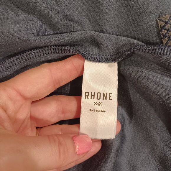 Rhone Commuter 1/4 Zip Insulating Mid-Layer Navy Blue XL Preppy Athletic Golf - Picture 5 of 8